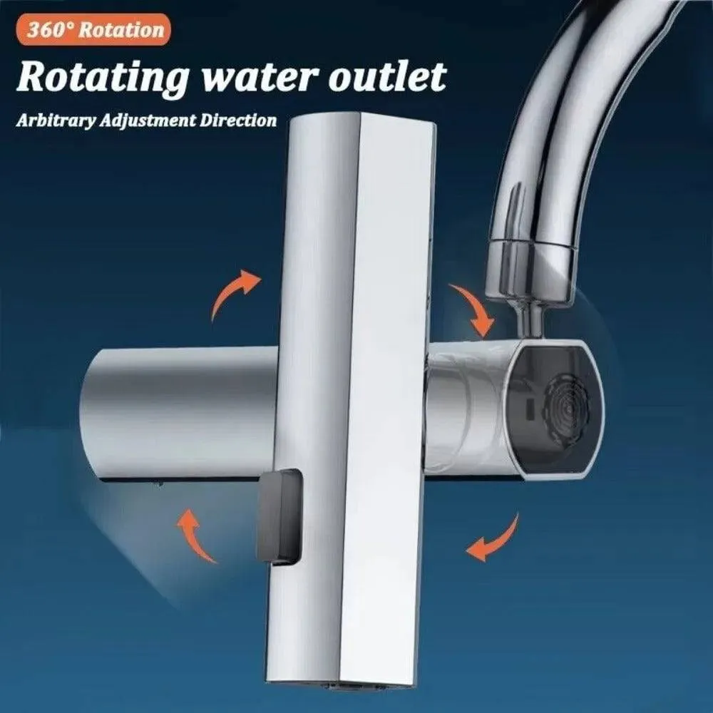 360 Swivel Waterfall Faucet Extension Adapter