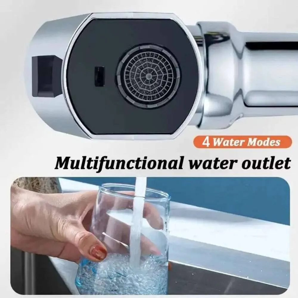 360 Swivel Waterfall Faucet Extension Adapter