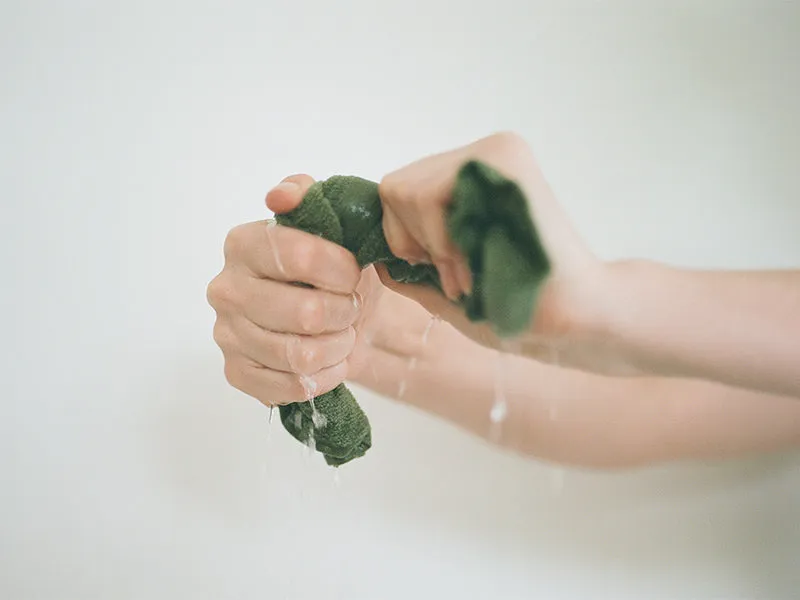 Agnes Face Cloth - Sage