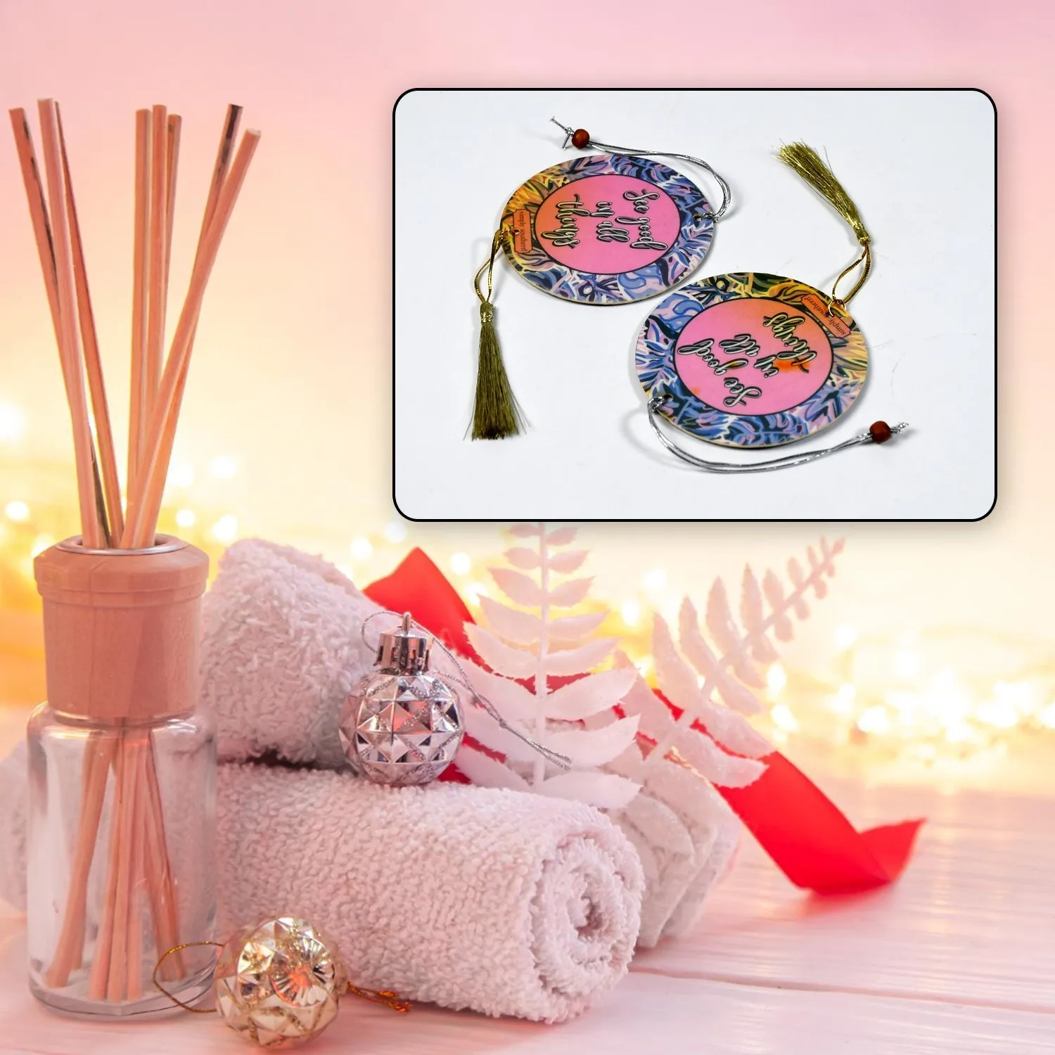 Air Freshener Long-Lasting 30 Day Freshener Bathroom , Office And Bedroom Use (Pack Of 2)