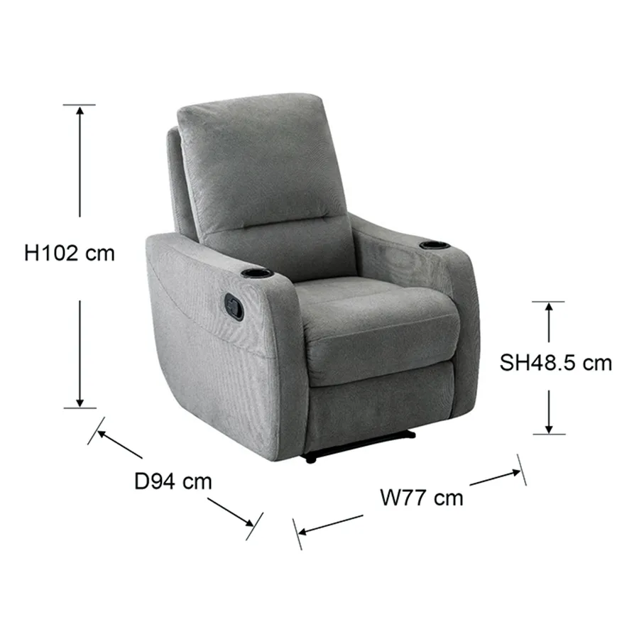 Arlington 1 Seater Recliner Sofa