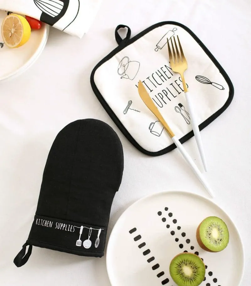 Art Print Kitchen Holder for Hot