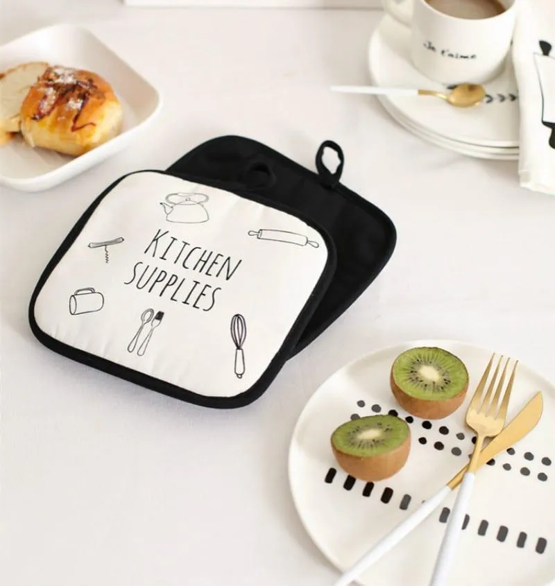 Art Print Kitchen Holder for Hot