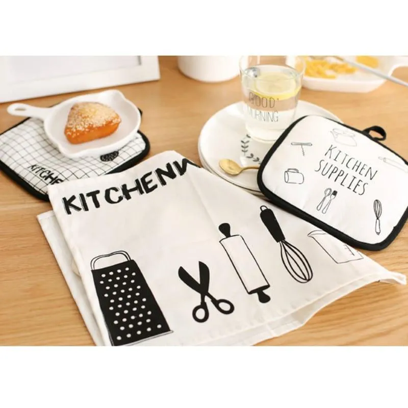 Art Print Kitchen Holder for Hot