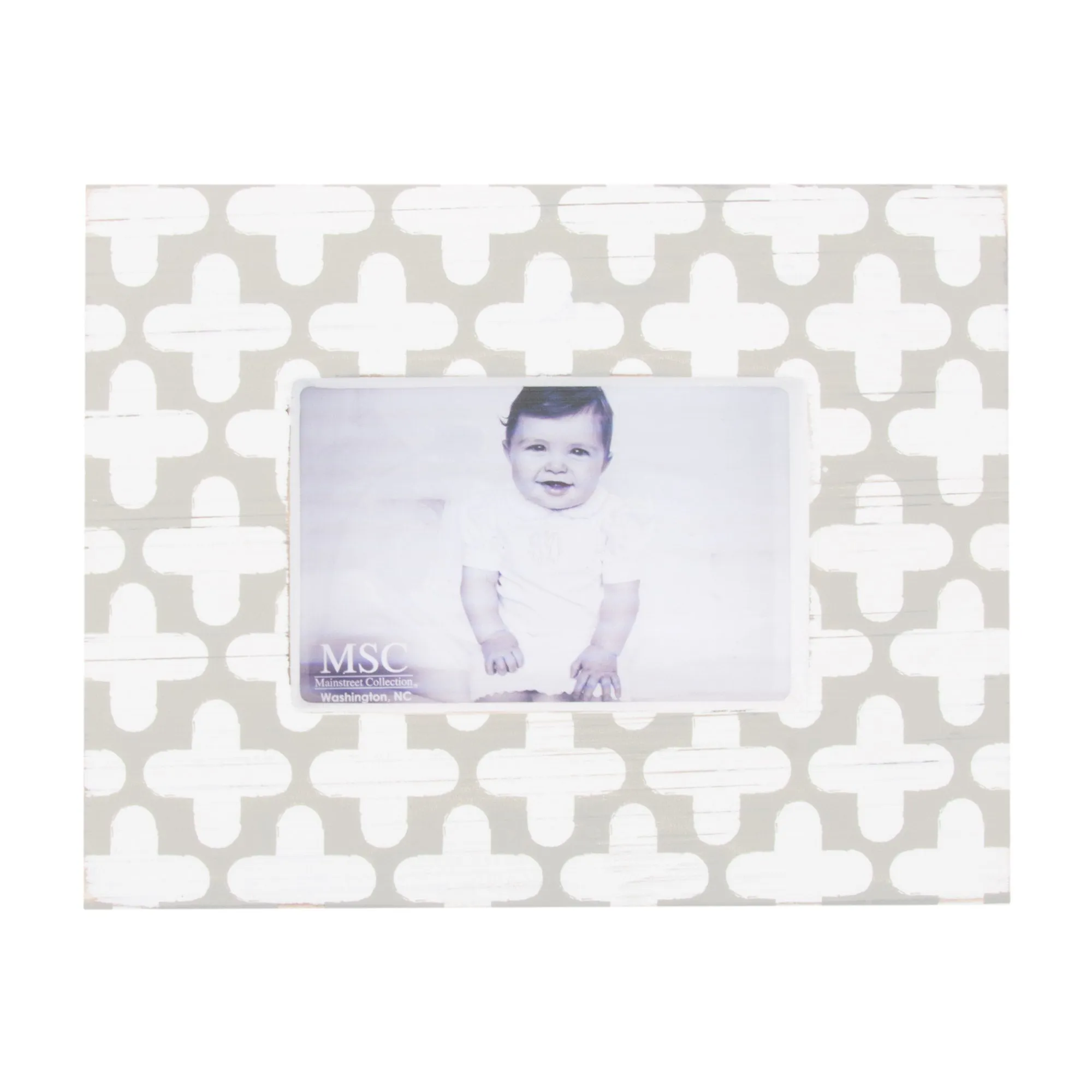 Baby Blue Clover Picture Frame