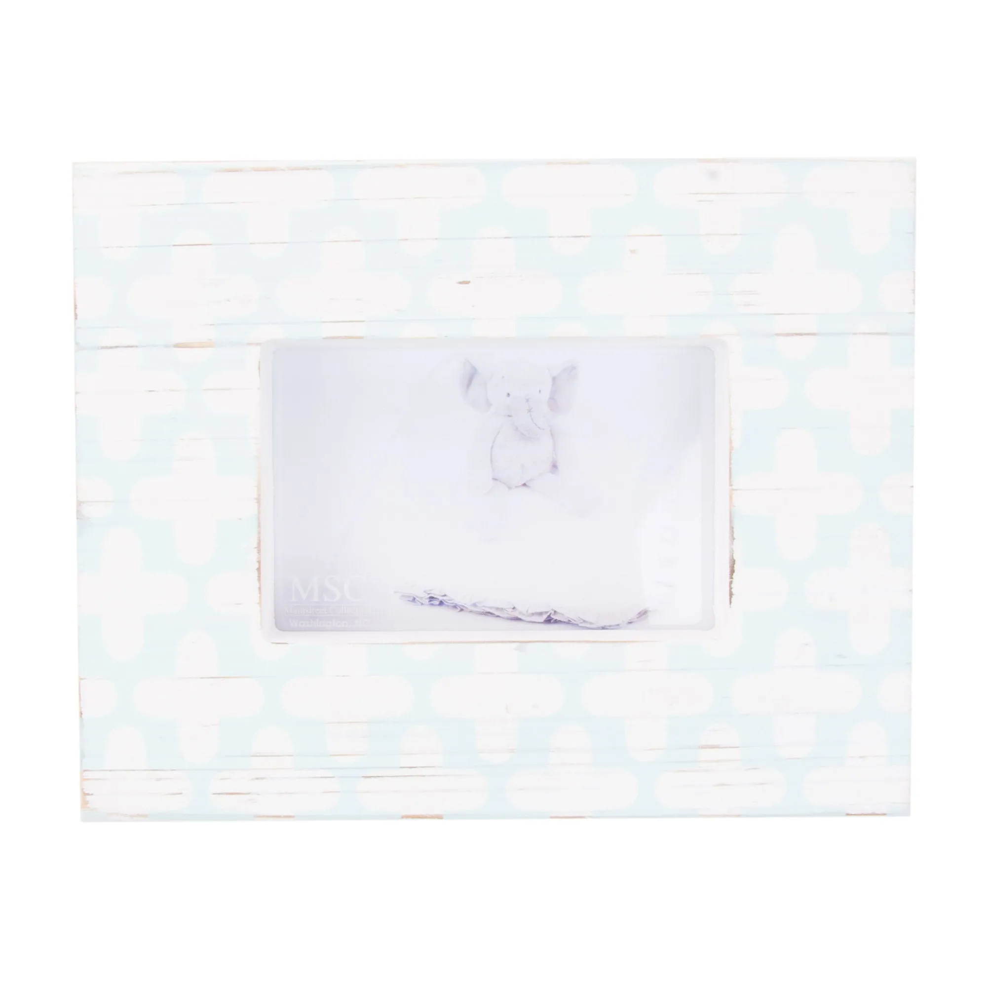 Baby Gray Clover Picture Frame