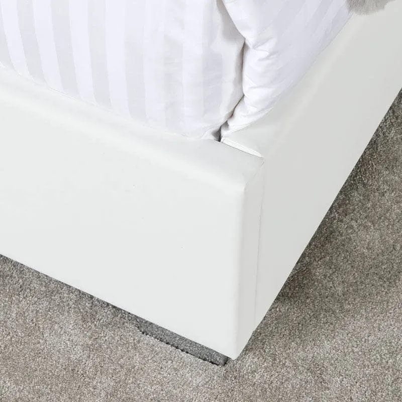 Blanco King Size Bedframe - White