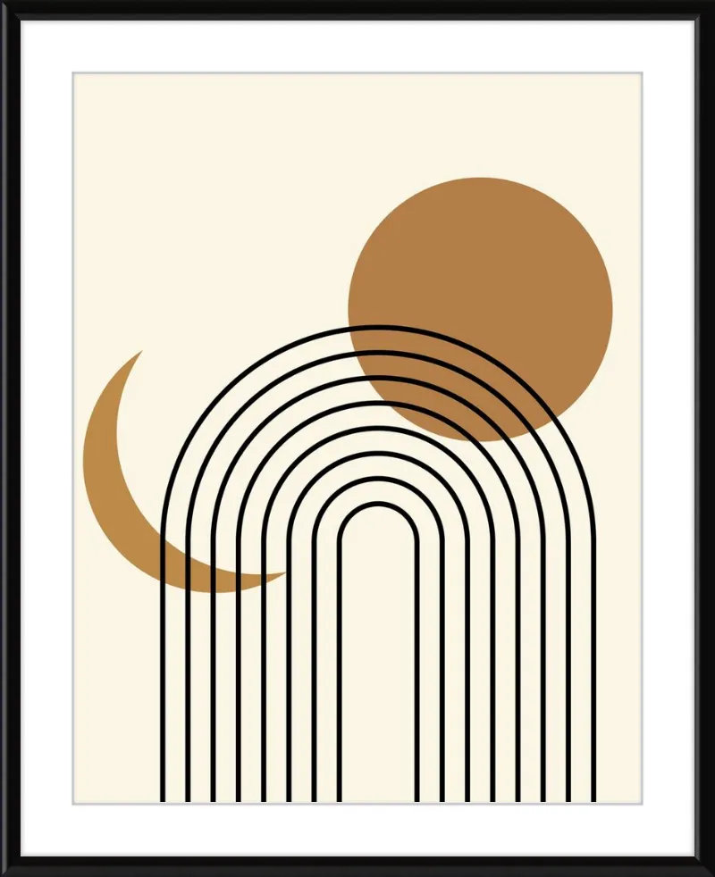Boho Wall Art | Mid Century Modern Prints | Bohemian Decor Wall Art