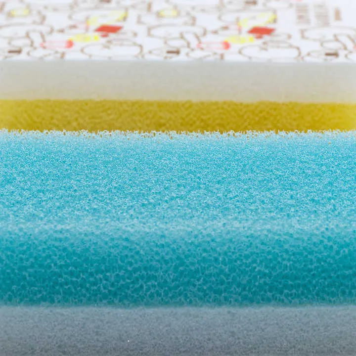 Dish Washing Sponge Non-woven Prin-إسفنجة غسيل