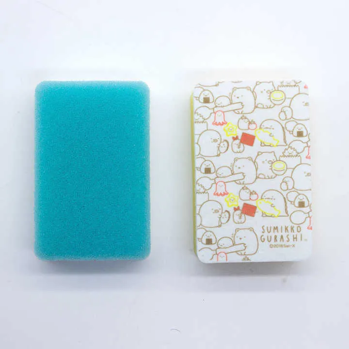 Dish Washing Sponge Non-woven Prin-إسفنجة غسيل