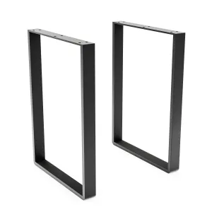DIY Steel U Legs - Legs for Desk, Metal Legs for Dining Tables