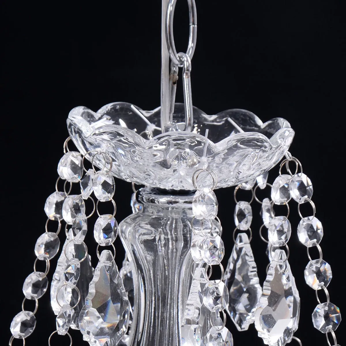Elegant Crystal Chandelier Ceiling Light
