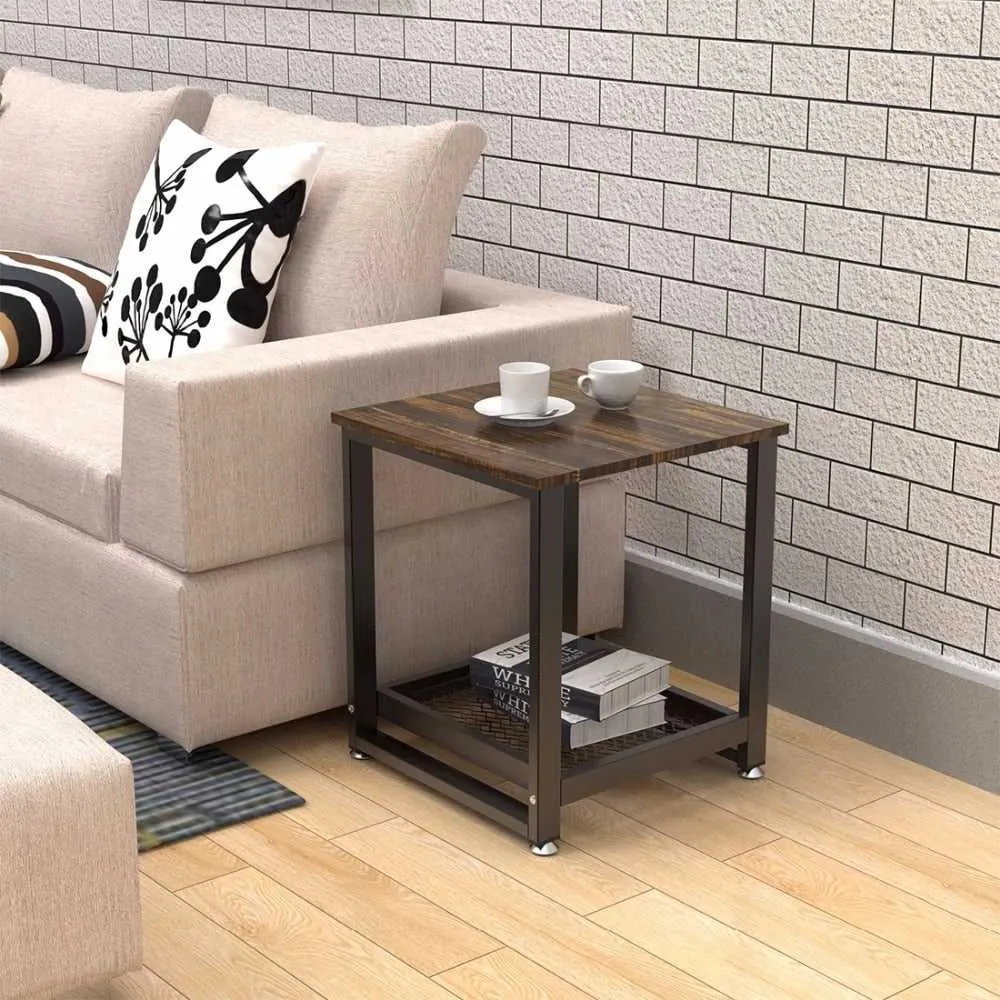 End Table Living Room Vintage Sofa Side