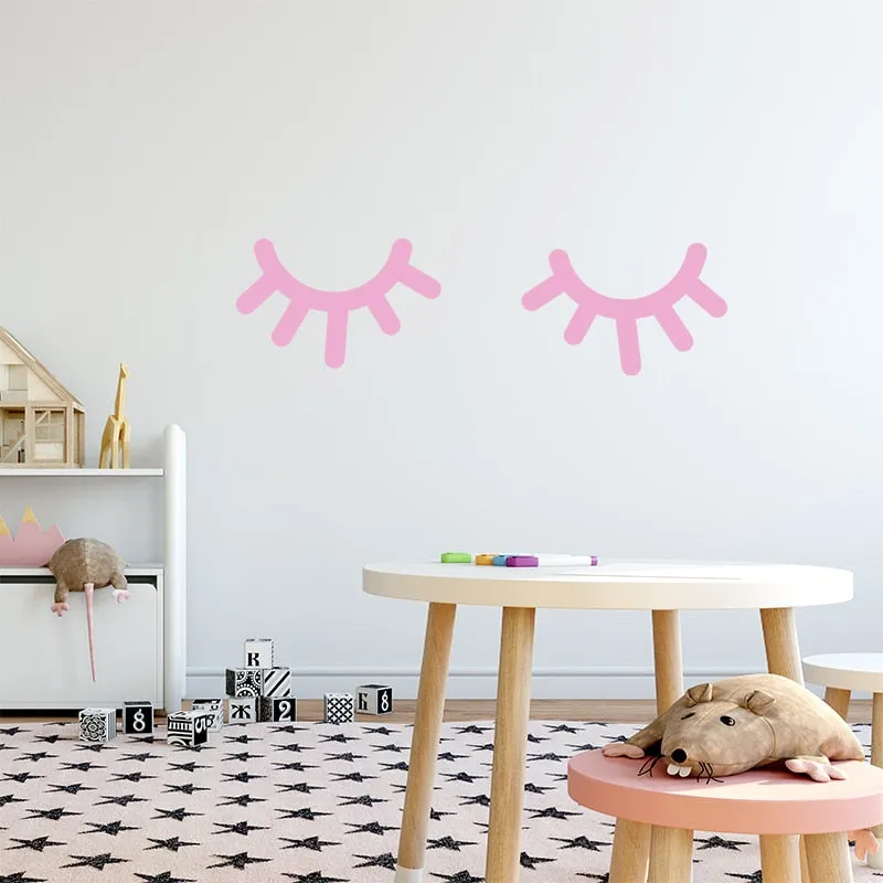 Eyelash Wall Stickers
