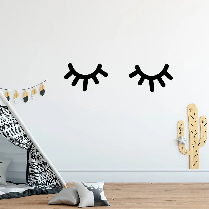 Eyelash Wall Stickers