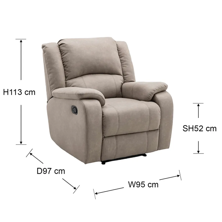 Fremont 1 Seat Recliner Sofa