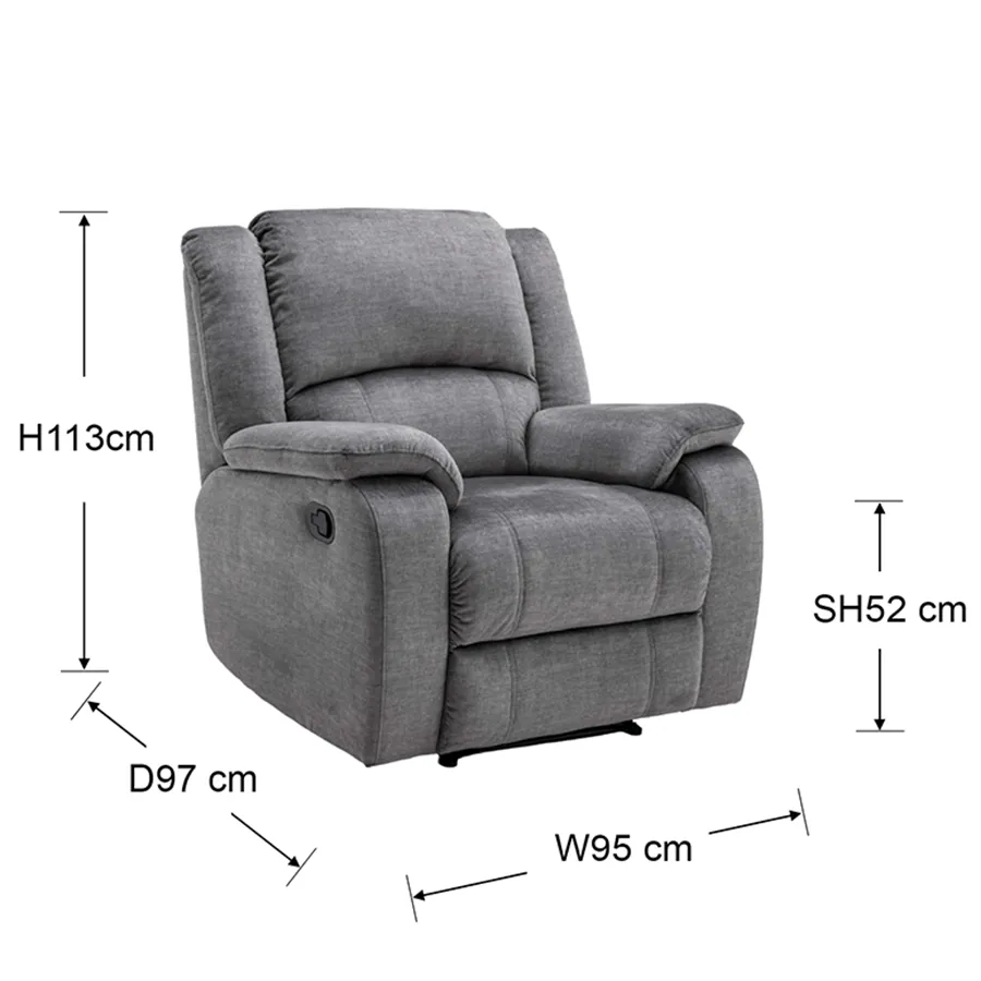 Fremont 1 Seat Recliner Sofa