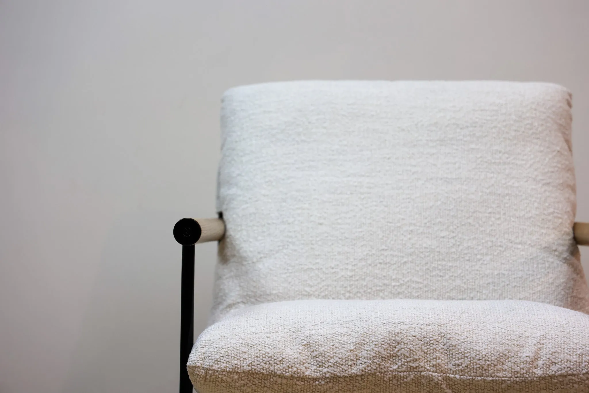 Frosty Boucle Accent Chair