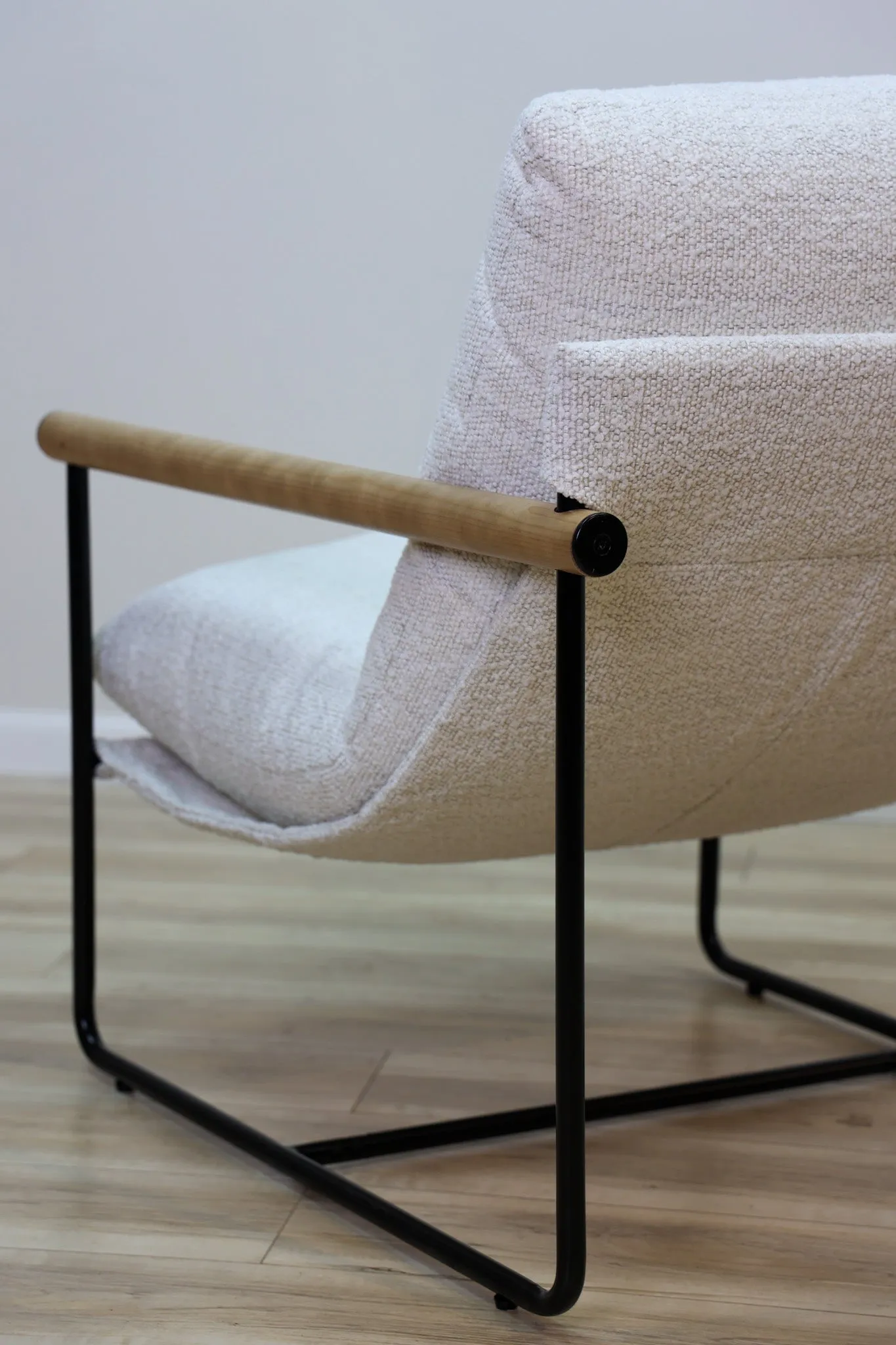 Frosty Boucle Accent Chair