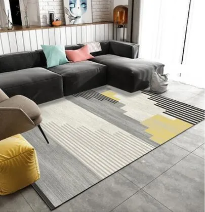 Geometric  Nordic Style Large Size Living Room  Rugs