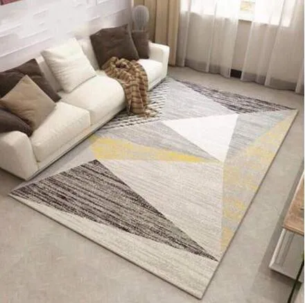 Geometric  Nordic Style Large Size Living Room  Rugs