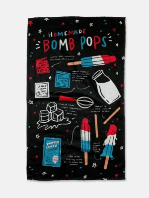Kitchen Tea Towel - Popsicles