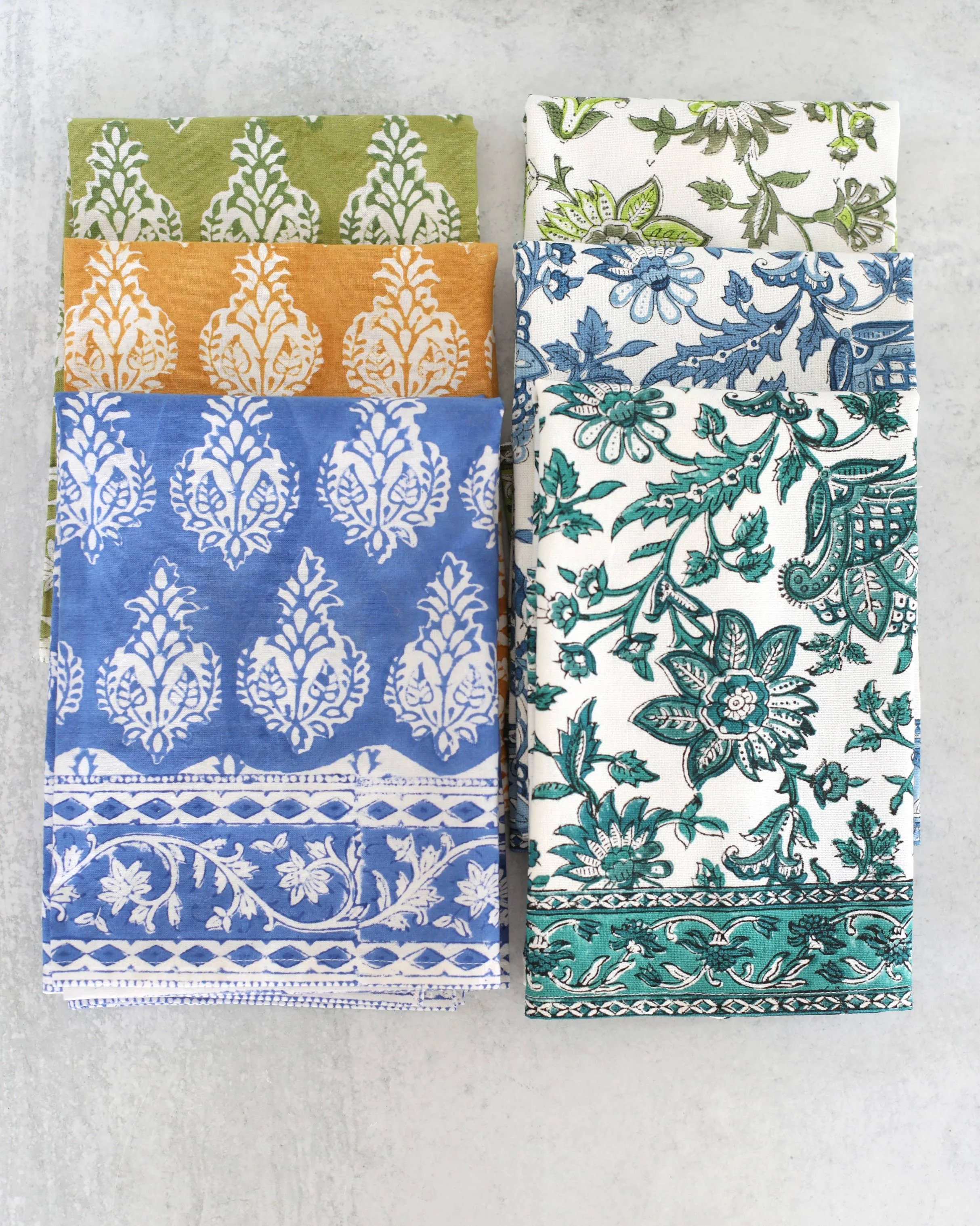 Kitchen Towel Gayatri Blue, Set of 2