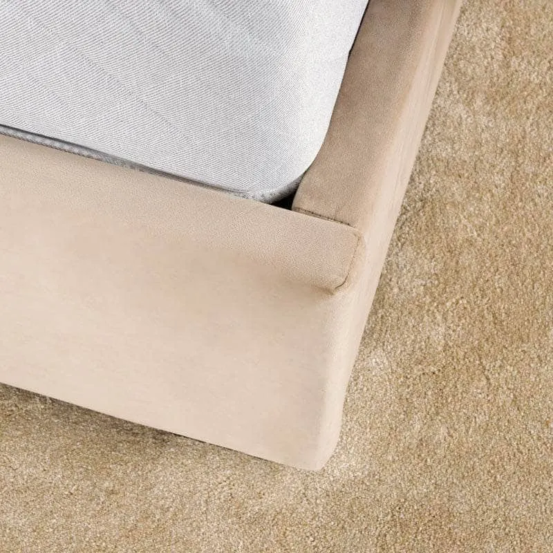 Mayfair King Size Bedframe - Taupe