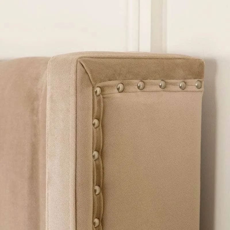 Panther King Size Bedframe Taupe