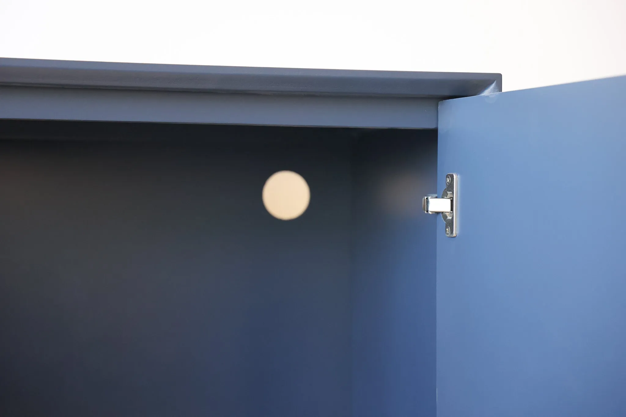 Phoebe Blue Wood Credenza
