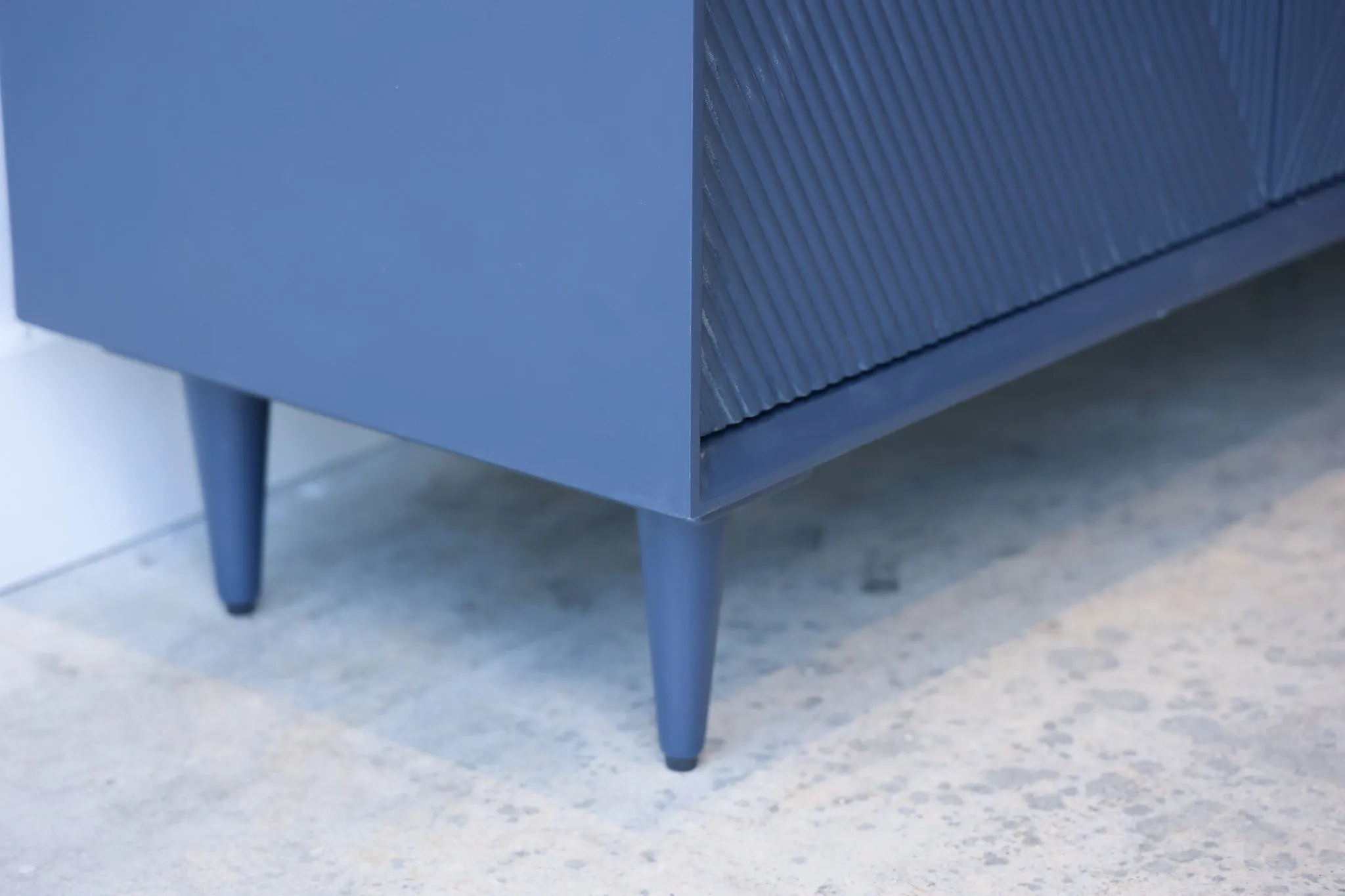 Phoebe Blue Wood Credenza