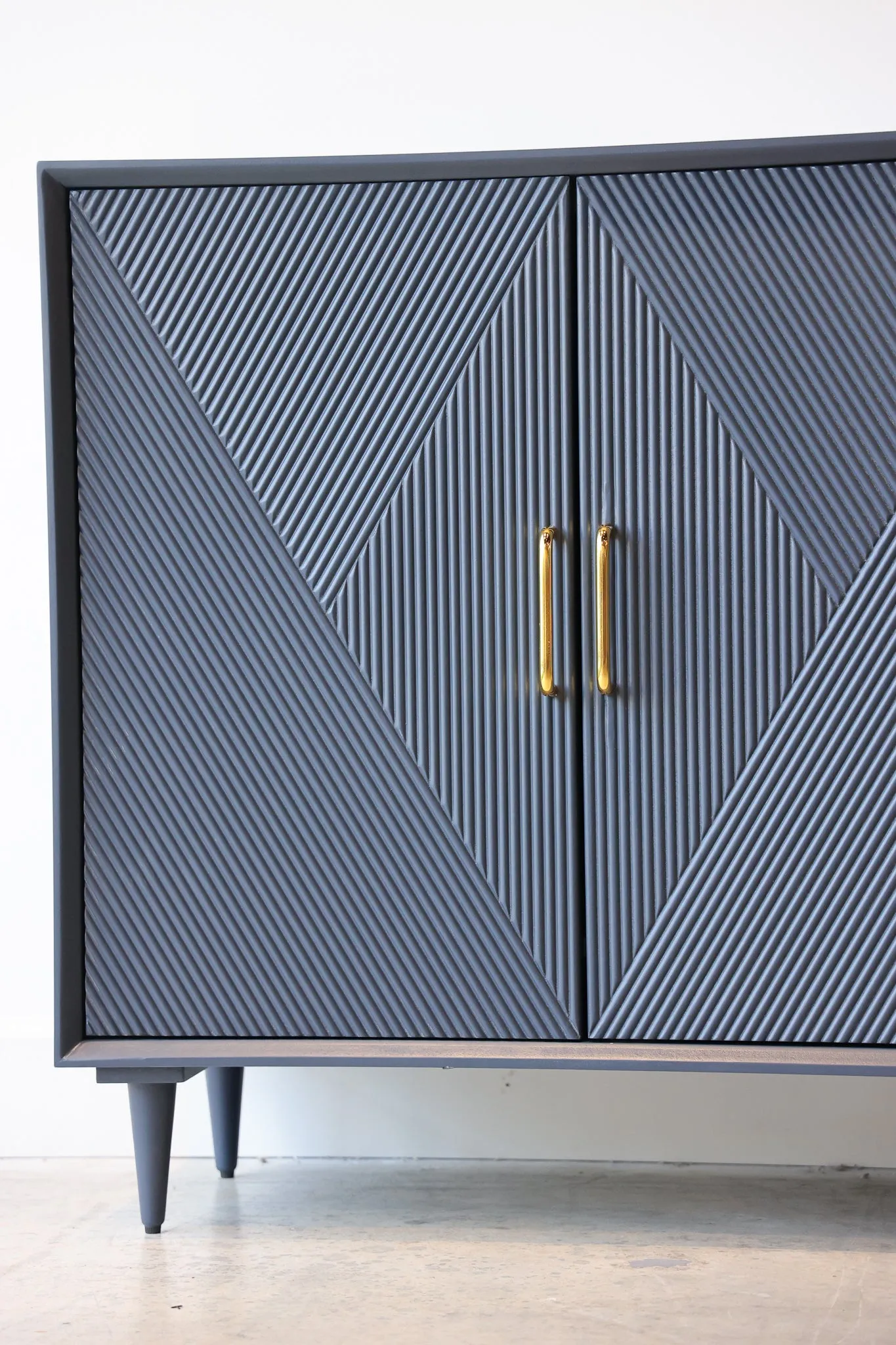 Phoebe Blue Wood Credenza