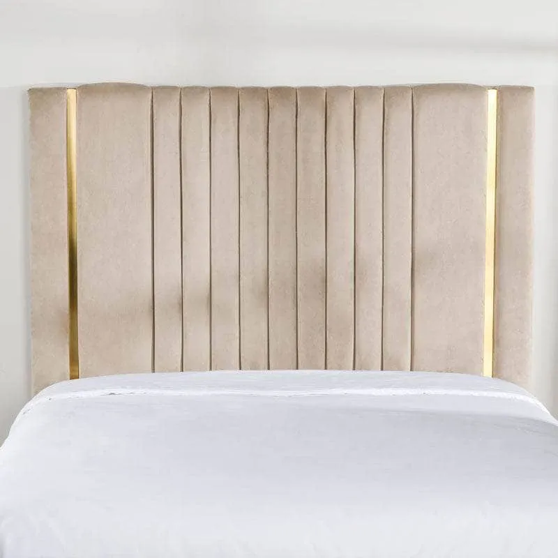 Poppy King Size ottoman Bed - Taupe