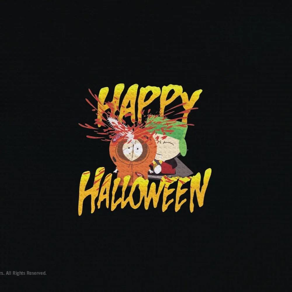 South Park Halloween Kitchen Towel